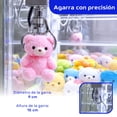 thumbnail image 2 of Maquina Garra Peluches Mini Peluches Luz Led Sonido Color Azul Audiotek, 2 of 9