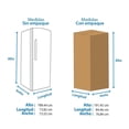 thumbnail image 4 of Refrigerador 19 Pies Mabe RMS510IAMRP0 Black Stainless Steel con Despachador, 4 of 4