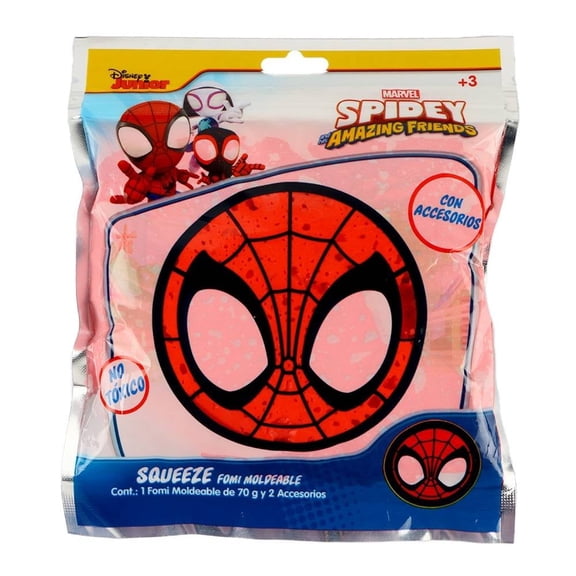Fomi Prichos Marvel Spidey Squeeze Moldeable 70 gr Rojo