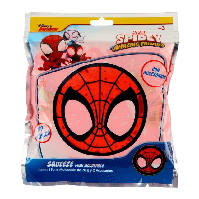 Fomi Prichos Marvel Spidey Squeeze Moldeable 70 gr Rojo