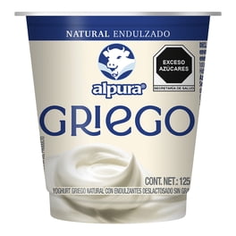 Yogurt Griego Alpura Natural Endulzado 125 g