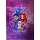 thumbnail image 1 of Exclusiva! Cobija Frazada Ultra Suave K-Pop Demon Hunters Guerreras Huntrix Anime Tierno Lila, 1 of 1