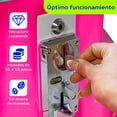 thumbnail image 3 of Maquina Garra Peluches Mini Audiotek Doll Caza Luz Led Sonido Rosa, 3 of 8
