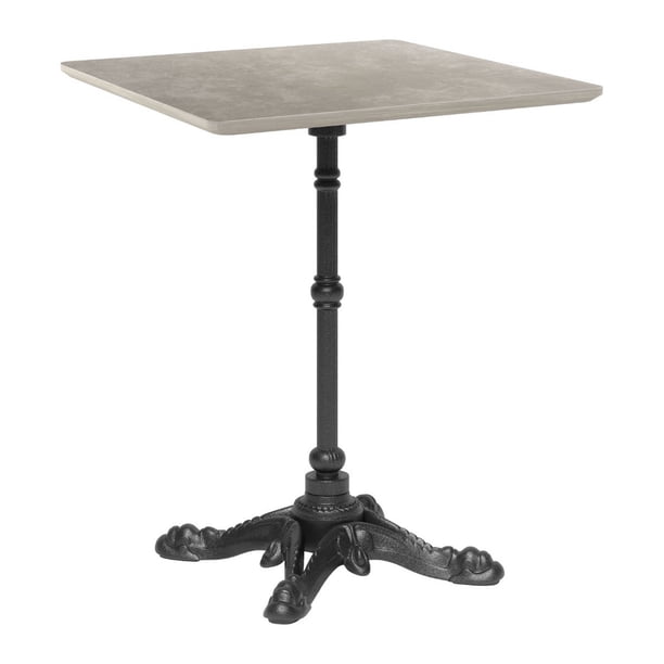 Mesa de Comedor Exterior Alfresco Negro - Kessa Muebles