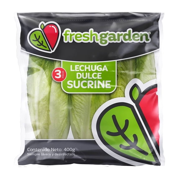 Lechuga dulce sucrine Fresh Garden 400 g