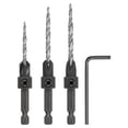 thumbnail image 1 of Brocas Avellanadoras 3 Piezas Dewalt #6 #8 #10, 1 of 3