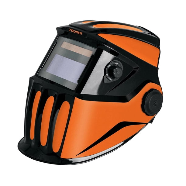Careta electrónica de oscurecimiento automático Truper profesional para soldar CAREL-13