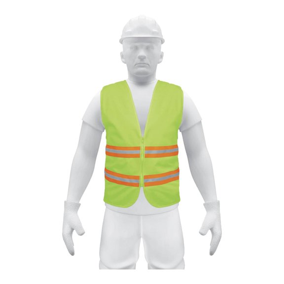 Chaleco De Seguridad Con Cierre Verde