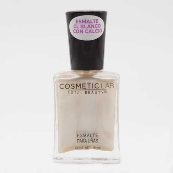 Esmalte Cosmetic Lab Blanco Perlado con Calcio 15 ml