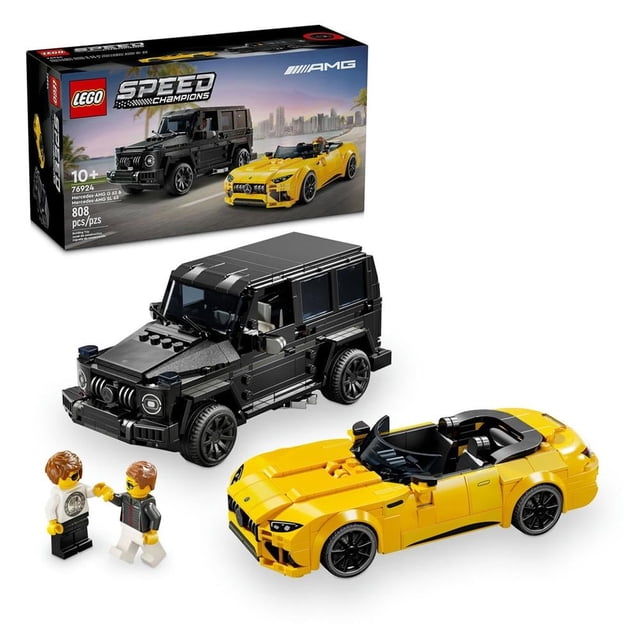 Set LEGO Speed Champions Mercedes-AMG G 63 y Mercedes-AMG SL 63 76924