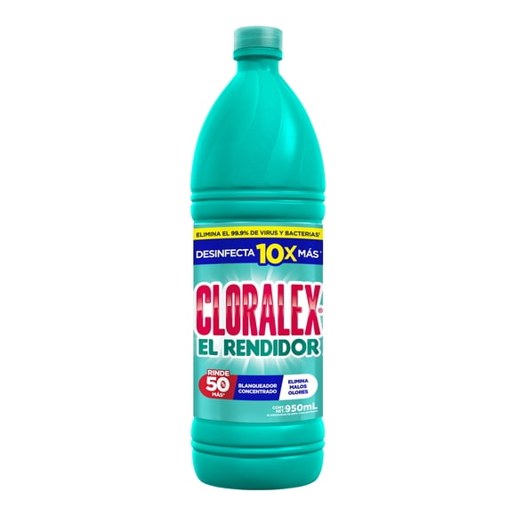 Blanqueador líquido Cloralex El Rendidor 950 ml