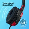thumbnail image 2 of Auriculares HyperX Cloud Mini Kids multicolor con cable, 2 of 8