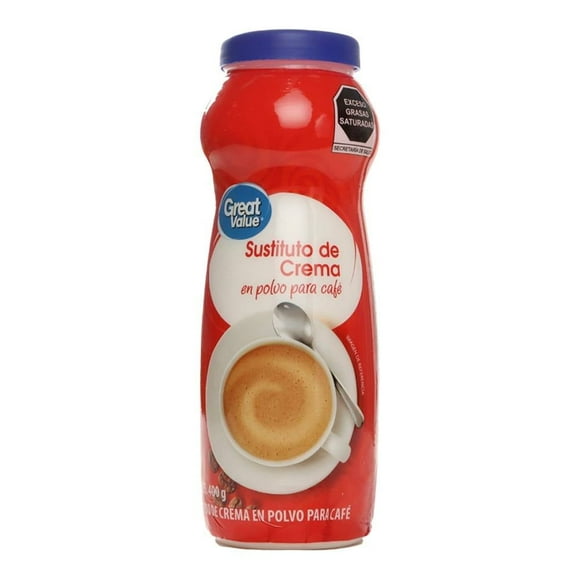 Sustituto de crema Great Value en polvo 400 g