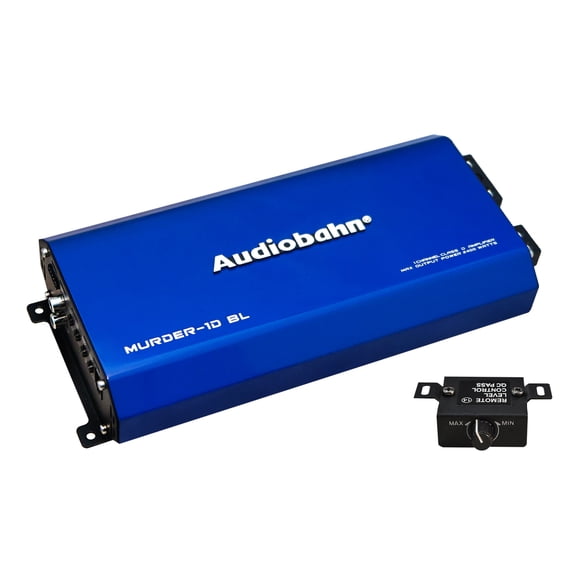 Amplificador Audiobahn Clase D 1 Canal MURDER1DBL