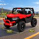 thumbnail image 3 of Carro Electrico Montable para niños con Control Remoto y Manejo Directo Auto Rojo con USB Bluetooth Luces Bocina y Musica, 3 of 6