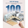 thumbnail image 4 of Enchufe de luz de control remoto DEWENWILS inalámbrico de 100 m ETL, 4 of 7