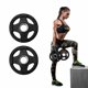 thumbnail image 3 of Par de Discos Olímpicos Tayga Rubber 4 Agarres 5 Lb, 3 of 5