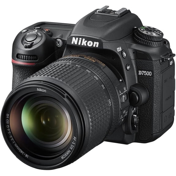 Cámara Réflex Digital Nikon D7500 con Lente de 18-140 Mm Modelo Internacional