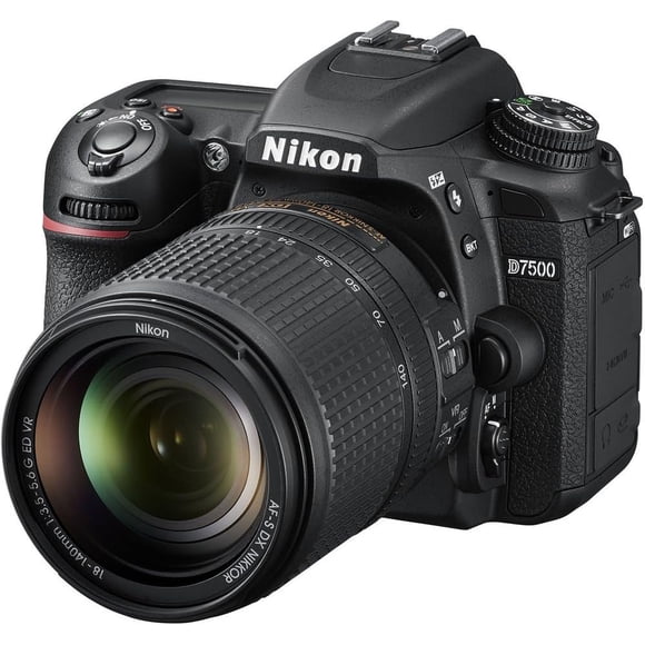Cámara Réflex Digital Nikon D7500 con Lente de 18-140 Mm Modelo Internacional