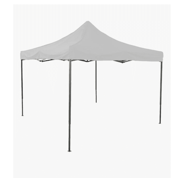 Carpa Plegable Impermeable Y Reforzado Color Blanco
