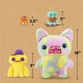 thumbnail image 4 of Llavero de peluche Fuggler Bob Esponja, 13 cm, con licencia oficial, 4 of 6