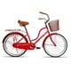 thumbnail image 1 of Bicicleta Black Panther Santorini R24 Equipada Con Canasta Rojo, 1 of 3