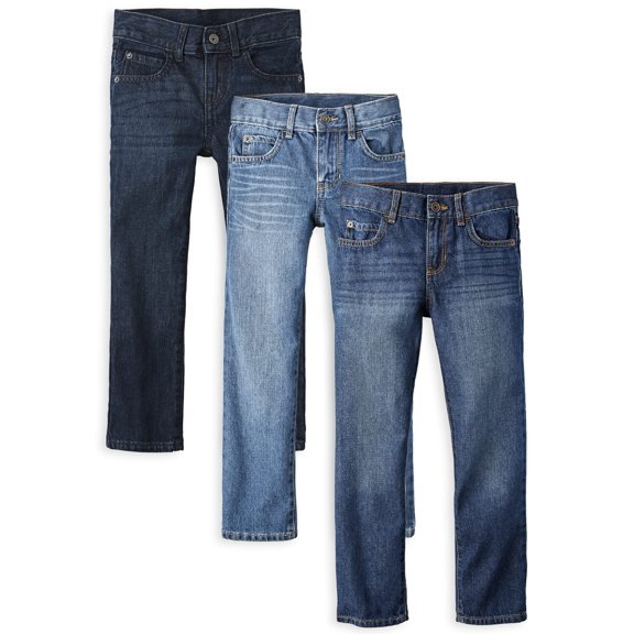 The Children’s Place Vaqueros para Niños Pack de 3 - Talla 12