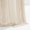 thumbnail image 2 of Panel de ventana Lush Decor Rosalie Set de marfil 54x84, 2 of 2
