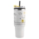 thumbnail image 2 of Termo Alto de Acero Inoxidable con Doble Pared y Tapa Hermética, Diseño Snoopy, Colección Peanuts, Capacidad 1.2L, Blanco, 2 of 7