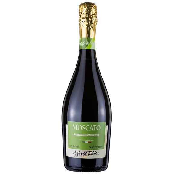 Vino Blanco World Table Moscato Espumoso 750 ml