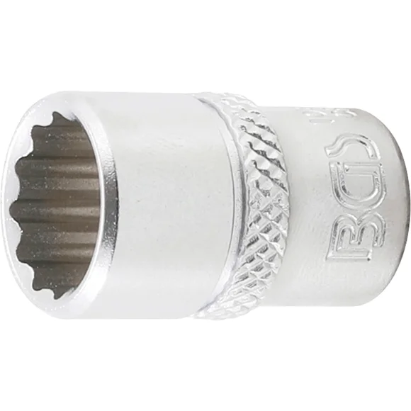 DADO 12 CARAS | ENTRADA 6,3 MM (1/4") | 7/16" | BGS 10878