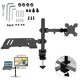 thumbnail image 2 of Soporte para Laptop y Monitor MORNWELL Negro Ergonomico y Ajustable 17-32 Pulgadas, 2 of 9
