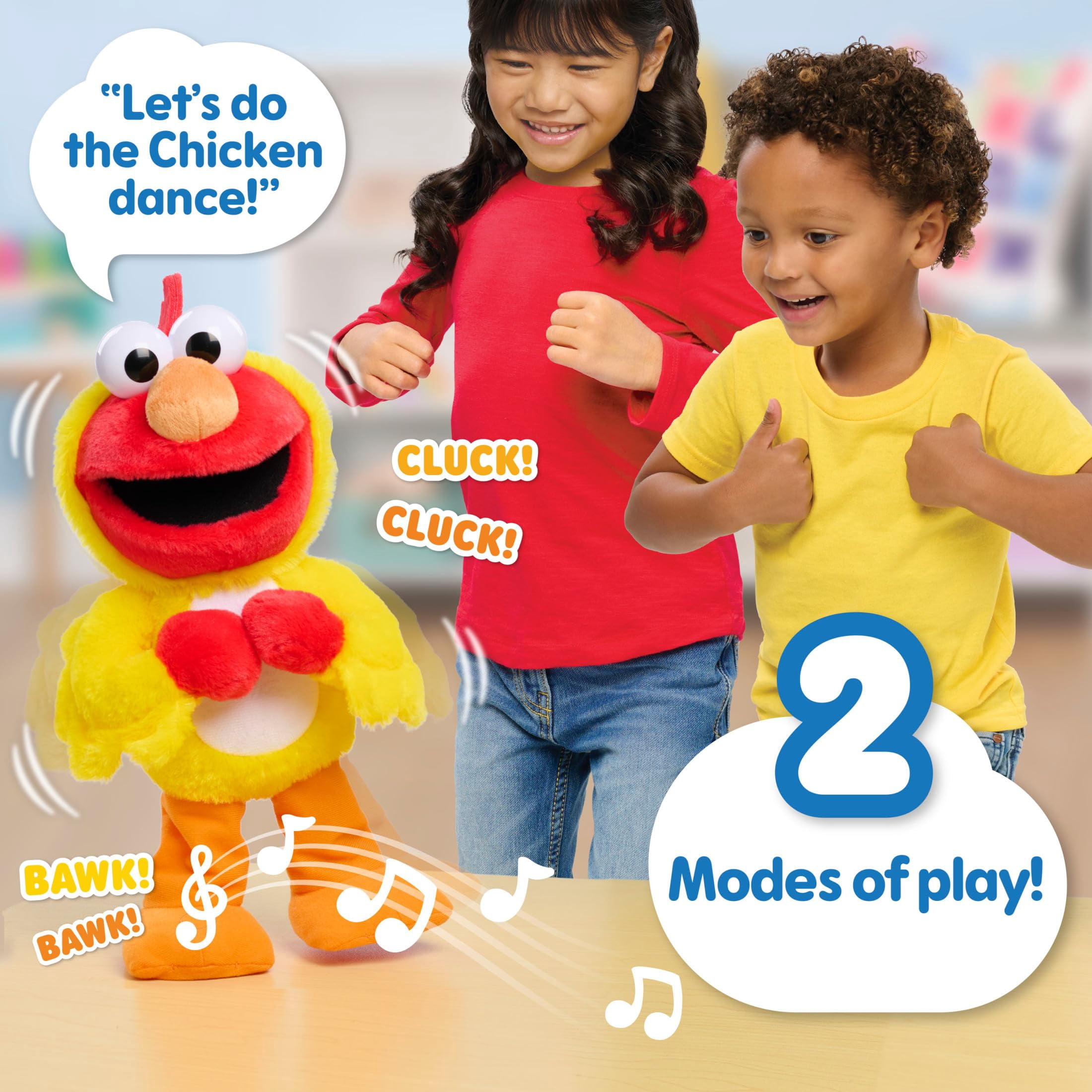 Juguete de peluche Just Play Sesame Street Chicken Dance Elmo