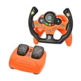 thumbnail image 2 of Juego de volante interactivo con pedal de freno y sonido Naranja, 2 of 9