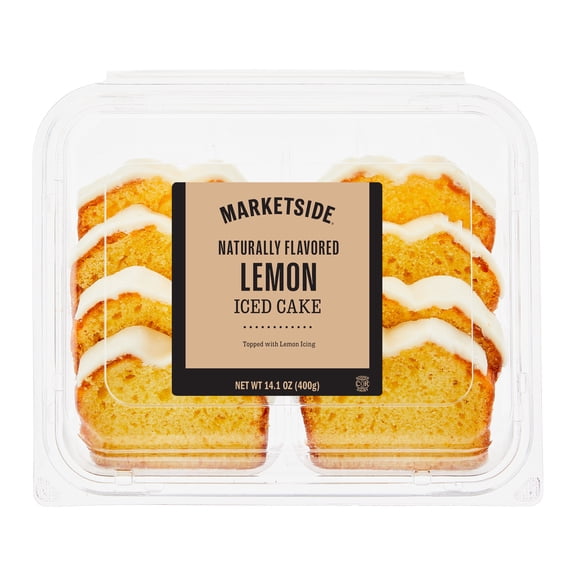 Panqué Marketside de Limón Rebanado 8 Piezas 400 g