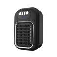 thumbnail image 2 of Mini calefactor | Calefactor portátil de pared de 600 W con termostato | Protección contra sobrecalentamiento y vuelcos | Calefactor silencioso para escritorios de oficina pequeños | Temporizador d, 2 of 5