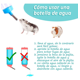 thumbnail image 5 of Kit Comedero  Belug Bebedero Para Conejo Cuyos Chinchillas Azul Blanco, 5 of 5