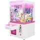 thumbnail image 1 of Mini Maquina Garra Peluche Audiotek Mini Doll Caza Luz Sonido Rosa, 1 of 8