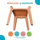 thumbnail image 4 of Silla infantil para jardin exterior o interior para niños de plástico tipo rattan, 4 of 5