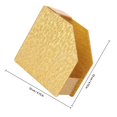 thumbnail image 2 of TABLZONE Soporte De Papel Para Remover Esmalte En Acrílico Dorado Fácil De Almacenar, 2 of 8