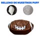 thumbnail image 5 of Sillón Puff Lunics Balón de Americano Grande Café, 5 of 6