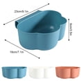 thumbnail image 3 of Contenedor de basura Cateissary para puerta de gabinete de cocina Blanco, 3 of 6
