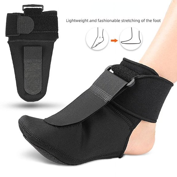 Férula Nocturna Ajustable Para Fascitis Plantar: Soporte Cómodo Para El Pie Que Alivia El Dolor, Correa Elástica Dorsal, Soporte Para Dormir Y Ayuda Para La Rehabilitación.
