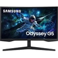 thumbnail image 1 of Monitor  Samsung 27" Odyssey 1000R Curved QHD 165Hz 1ms AMD FreeSync Gaming (DP, HDMI) - Black, 1 of 3