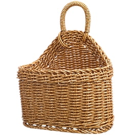 1 cesta tejida para almacenamiento de cocina, cesta para guardar ajo, huevo y jengibre, caja para desechos.