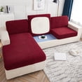 thumbnail image 4 of Funda elástica para cojín de sofá | Funda antideslizante ajustada para muebles | Funda elástica para sofá de salón, 4 of 4