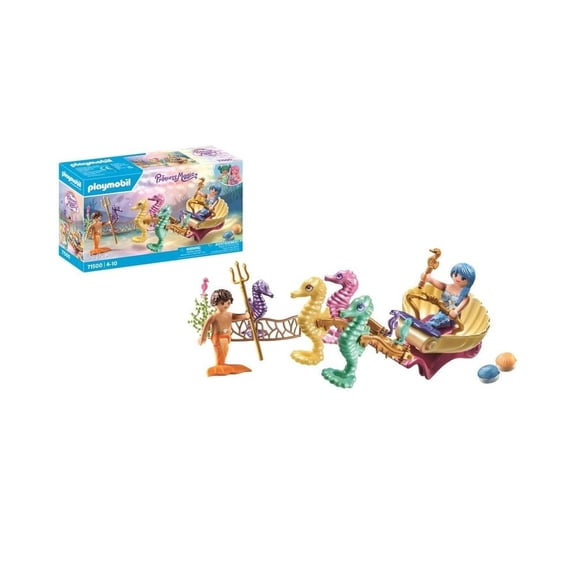 Set de Juego Playmobil Princess Magic Sirenas con caballitos de mar 35 Piezas