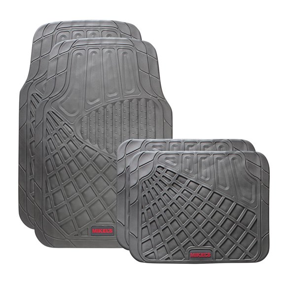 Tapetes Para Auto Mikel´s Hule Grueso Gris