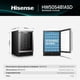 thumbnail image 3 of Hisense Enfriador de Vinos HWS054B1ASD,Capacidad de 54 botellas/164 latas,Sin escarcha,lluminación LED Ajustable,Panel Táctil intuitivo,Manija Metálica, 3 of 5
