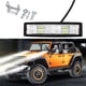 thumbnail image 1 of Luz de trabajo LED de moto para coche 16LED 48W | Voltaje de 12V-24V de ancho | Alto brillo | Plástico Negro Duradero | 6,3"x3,15"x1,46" | Lámpara de ingeniería de camiones de fácil instalación, 1 of 6